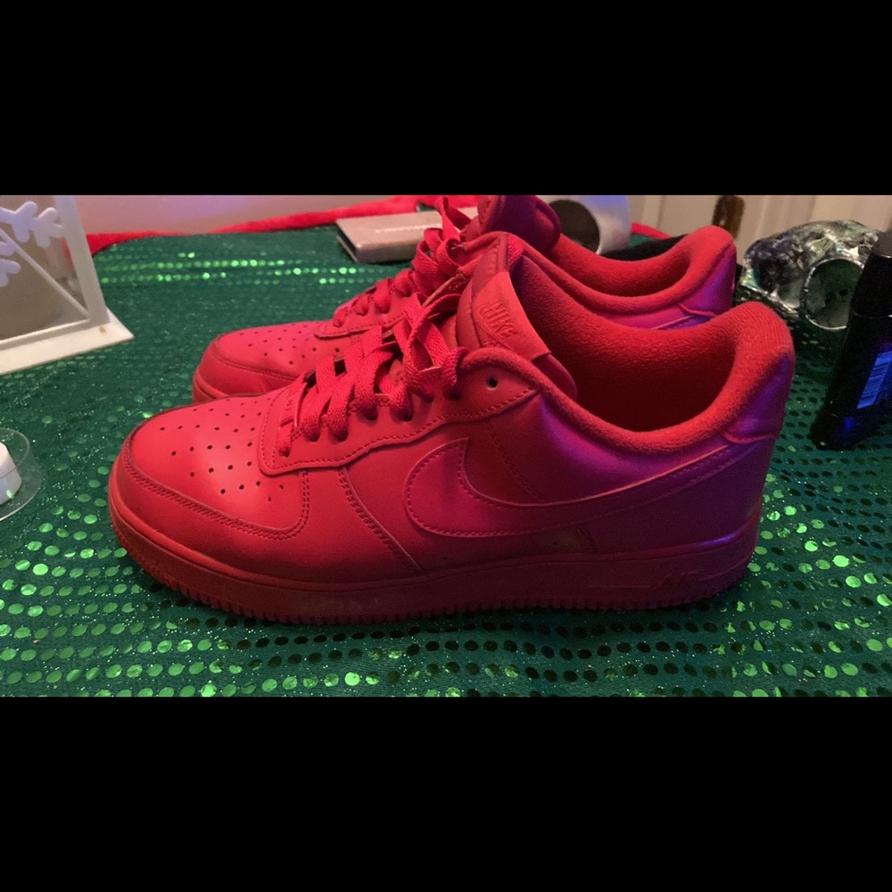 Nike af1 red